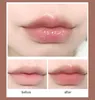 Exfoliërende lip scrubcrème Verwijder de dode huid Hydraterende volle lippen gelmasker lippenbalsem verzorging gladde droogheid 6 stks