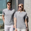 Sommer-Polo-Shirts für Männer, übergroße Herren-Damen, solide, lässige, soziale T-Shirts, männliche Vintage-Kleidung, Übergröße 4XL, 220504