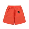 Orange Black 2022 Shorts Spring Summer New Letter Printing High Street Loose Casual Sports Shorts