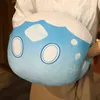 Anime Project Genshin Impact Slime Plush Kudde Fylld hand varmare pop Kawaii -tecknad cosplay Tillbehör Rumsdekor J220704