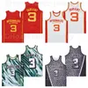 High School Basketball Montrose Christian 3 Kevin Durant Jerseys Moive McDonalds Hiphop Breattable Team Color Black White Red Green Hip Hop Pure Cotton Sports