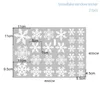 Wall Stickers Christmas Snowflake Window Sticker Room Decals Decorations For Home Year StickersWall