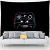 Tapestres Console Tapestry Mistério Mistério Simples Tapiz Hippie Cartoon Parede pendurada Kawaii Art Room Decortansion