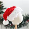 비니 크리스마스 산타 클로스 레드 모자 성인을위한 캡 캡 어린이 파티 장식 2022 년 크리스마스 선물 홈 용품
