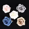 30pcs Artificial Flowers Silk Roses Head Christmas Decorations for Home Wedding Decorative Plants Wreaths Bridal Accessories 220406