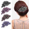 Strass pince à cheveux cristal fleur diadème femmes élégantes Vintage épingle à cheveux Barrette coiffure Durable Flexible cheveux accessoires AA220323