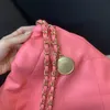 FM Französisch 22 rosa Einkaufstaschen Kalb