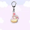 Anime Key Chain Toy Pendant Bag Acrylics Keyring Halloween Masquerade Costume Party Props ZX32
