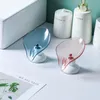 Bathroom Sucker Soap Dishes Box Leaf-shaped Soaps Holder Drain Rack Toilet Perforated Free Standing Suction Cup 20220531 E3