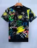 DSQSURY 2022SS NIEUWE MENS Designer T-shirt Paris mode T-shirts zomer DSQ T-shirt T-shirt T-shirt Mannelijke topkwaliteit 100% katoenen top ST992