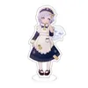 Genshin impacto kawaii modelo placas personagem do jogo venti keqing yan fei paimon fischl mona klee bonito acrílico stands decorações aa220318