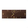 Orologi da parete Grande orologio in acrilico Vintage Elegante Lusso Design moderno Creativo Silenzioso Home Decor Room DecorationWall