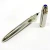 LGP LUXURY ROLERBALL BALLPoint Pens Metallic Brossed Gold Silver High Quality Writing Supplies Rouge Box Options