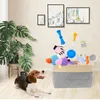 10/20/50 Pack Dog Squeaky Toys Plush Games Cute for Small Medium Fleece Wholesale 220510