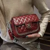 Small fragrance Lingge chain bag women's 2022 autumn winter new net red texture fashion trend Single Shoulder Messenger Bags
