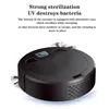 3 In 1 Smart Sweeping Robot Home Sweeper Sweeping and Vacuuming UV Wireless Vacuum Cleaner Sweeping Robots 220408