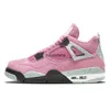 Jorda 4 4s Jumpman Jorden4s Designer basketskor Herr Dam Jorden IV Blue Thunder Cactus Jack Röd Segel Rosa Svart Katt Seafoam Manila