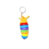 Ny lysande nyckelring snigel snigel caterpillar fidget leksaker super dekomprimering pussel leksak w07902603