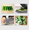 14Pcs Vegetable Cutter tools Multifunctional Mandoline Slicer Fruit Potato Peeler Carrot Grater Kitchen Accessories Basket Slicer F053104