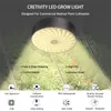 UFO LED Grow Light 168 LED'ler Kapalı Bahçe Bitkileri İçin Tam Spektrum Ayınlanabilir Bitki Lambası Sera Bitkileri Sebzeli Çiçek Çiçek Hidroponik Fide