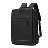 Backpack Business Travel Corean Style 14 -дюймовый ноутбук с USB -зарядным портом для мужчин водонепроницаемой колледж School Backbackpack