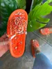 Platforma modowa Kapcie kobiety Sandały Letnie slajdy domowe slajdy wewnętrzne buty na świeżym powietrzu Spadające buty wypoczynek klapki klapki damskie modne plaża