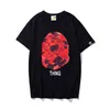 Women's and men's T-shirts Baggy Fat Edition 100% cotton summer camo breathable multi-functional high street trend T-shirt bathing ape