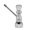 Metal and Glass Pipe Funky Water Pipe Sand Clock Design Pipe Shisha Hookah Pipes For