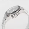 St9 Luxury Men Watch Keramiska Bezel Black Sapphire Datum Ring 40mm Automatiska Mekaniska Rostfritt Stål Mens Män Armbandsur