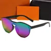 2022 New designer sunglasses Fashion Letter Lens Trend mens sunglasses Outdoor Beach sun glasses for women 9 Colors High Quality