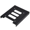 Support d'adaptateur de montage en métal pour disque dur SSD de 2,5 pouces à 3,5 pouces, support de disque dur pour boîtier PC