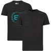 Nuove magliette del pilota F1 T-shirt Formula 1 Racing Racing Suit Abbigliamento per fan delle magliette a maniche corte maschile abbigliamento