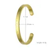 Новый дизайн высококачественный шарм браслеты из нержавеющей стали манжеты Банг