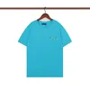 럭셔리 티셔츠 여름 남성 여자 짧은 루이스웨어 슬리브 패션 티 순수 면화 고품질 셔츠 레저 클래식 패턴 크기 S-XXL # 19