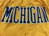 NCAA Bryant Lower Merion High School Short de basket-ball Michigan Wolverines Just College Don North Carolina Tar Heels Pantalon de poche Black Mamba