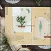 Gift Wrap Event Party Supplies Festive Home Garden 30st Diy Cute Summer Series Drifting Bottle Beach U DHCP4