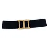 Belts European And American Style Women's Elastic Wide Belt Fashion Waist Plus Size Outer Matching Dress Jeans Adjustable BeltBelts Smal