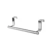 Hooks & Rails Towel Rack Over Door Bar Hanging Holder Stainless Steel Bathroom Kitchen Cabinet Rag Shelf HangerHooks