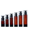 luxury cosmetic vacuum as 15ml 30 ml 50ml 80ml eco airless lotion pump bottle and spray 100ml for oil custom