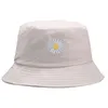 BERETS CHRYSANTHEMUM BACKET HAT BRAND SUMMER WOMEN MEN PANAMA FLAT CAPS SUN EMBROIDERY VISOR FISHING FISHERMAN BASIT BOB HATBERETS