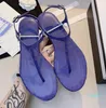 Designer -Summer Sandales décontractées pour femmes Mocassins Chaussures plates Tongs Sandales Marque de créateur de mode Luxe 35-40 2022