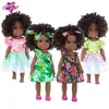 1 Stück 35 cm Multi-Style Afrikanisches schwarzes Baby-Explosions-Kopfhautspielzeug 220707