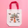 HOME DIY environment-friendly bag non-woven graffiti art hand-colored cloth hand-painted painting handbag material C0614G10325R