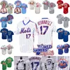 Nuevo Keith Hernandez Jersey 37 Azul MN 1986 WS Pinstripe Bebé Azul Gris Naranja Vintage Crema Verde Rojo Whtie Tamaño S-3XL