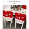 Chair Covers Quality Christmas Cloth Cover Santa Claus Merry Decorations For Home Table Decoration Accessories GiftsChair