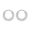 Love Single Earring for Women Ladies Hoop Huggie Stud Маркировка винта Титановая сталь 316L Известный бренд Дизайнер ювелирных изделий с надписью