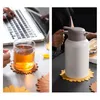 Sunflower Insulation Table Mat Non Slip Coasters Placemat Tables Heat-Resistant Anti-scalding Resistant Hot Pad Hot Stand JLA13440
