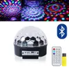 colors Changing DJ Stage Lights Magic Effect Disco Strobe Stage Ball Light with Remote Control Mp3 Play Xmas Party rotating spot l238s