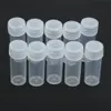 PE 5ml Clear Plastic Sample Bottle Volume Empty Cream Jar Cosmetic 5g Liquid Solid Oil Containers Small Storage Contain Bottle with Cover kitchen accessories