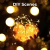 Strings Fairy Lights Copper Wire LED Light String Christmas Garland Outdoor Garden Waterproof Indoor Bedroom Wedding Year DecorLED5812477